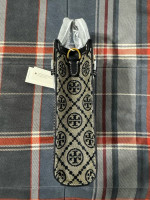 “BRAND-NEW AUTHENTIC” TORY BURCH Mini T Monogram Tote Bag Color: Navy Blue