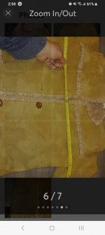 Vintage suede coat M