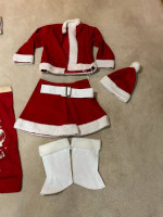 Mrs Claus Collegeville Costume Outfit