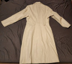 Wilson's Genuine Leather White, Button Down, Dress Coat Size M