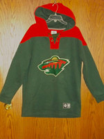 Wild hockey jersey hoodie  unisex M/L