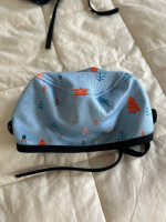 Men’s Fabletics scrubs and scrub caps