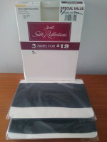 2 NEW pairs of Hanes Silk Reflections Pantyhose