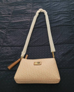 Calvin Klein Monogram Zip Crossbody Bag