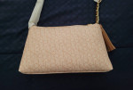 Calvin Klein Monogram Zip Crossbody Bag