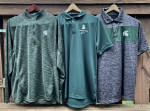 3 Michigan State Spartans Shirts Polo Men Large $25 Each