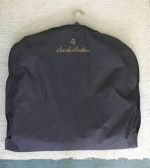 Boys 14 Brooks Brother Navy Suit (jacket, pants, and carrying bag)