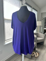 American Eagle One Eleven Purple Top