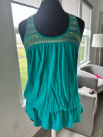 Express Teal Tank Top