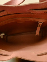 Madewell Pink Drawstring Transport