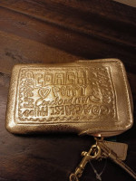 Coach Gold Phone Wristlet-New