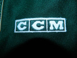 Vintage YOUTH CCM Minnesota Wild SEWN/Script Logo Jersey, Sz L/XL~MINT