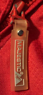 YOUTH Majestic Philadelphia Phillies SEWN Full Zip Nylon Jacket M~MINT
