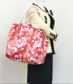 Chanel XL jumbo beach vinyl leather tote