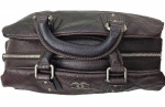 Chanel Outdoor Ligne Doctor Bag Diamond Stitched Caviar Leather