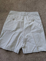 Gap White Khaki Shorts 34W