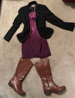 $395 REBECCA TAYLOR Silk Dress Sea 6 S Ruffle Ombre Chloe Dip Dye