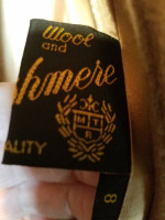 gartenhaus cashmere vintage coat