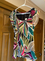 New! Colorful Summer Top from Worthington