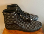 Custom Vans classic slip on skateboard bmx sneakers sz 10