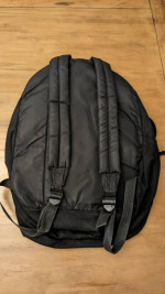 Large 5-Zip 5-Pocket Black Jansport Backpack
