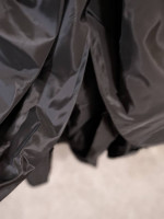 Unaltered Size 14 Black Strapless Prom Homecoming Dress Ball Gown
