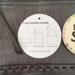 (NWT) The Sak 5-way convertible crossbody, shoulder/handbag, clutch +