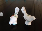 Lenox salt and pepper shaker birds