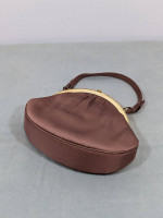 Vintage brown After Five cocktail purse with mini coin purse