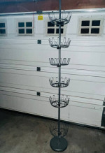 ORGANIZE! Floor-to-Ceiling Revolving Shoe Tree 36 PAIRS!
