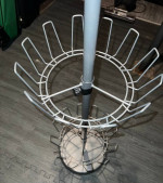ORGANIZE! Floor-to-Ceiling Revolving Shoe Tree 36 PAIRS!