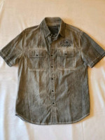 AFFLICTION SHIRT BLACK PREMIUM LABEL GREAT CONDITION