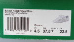 Puma NEW IN BOX Sz 7 Suede Basket Heart Metallic Safari 3 Types Laces