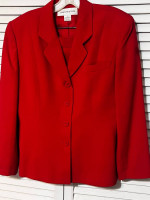 jones new york women skirt jacket suit fashion design size top 8 bottom 10