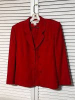 jones new york women skirt jacket suit fashion design size top 8 bottom 10