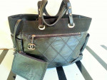 Authentic Chanel Biarritz large Tote handbag