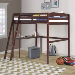 Wayfair Mallika Kids Solid Wood Twin Loft Bunk Bed - Almost New