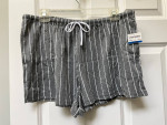 DKNY Short PJ set XL NWT