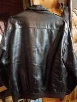 Vintage Quality Oakton Fine Leather Bomber Jacket