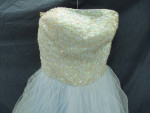 Prom Costume Dress Princess Disney style Pale blue size 4-6