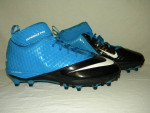NIKE Lunarlon Superbad Pro Cleats Blue/Blk/White 12.5 US NEW