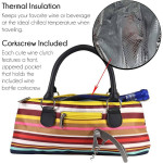 Primeware Insulated Wine Clutch w/Corkscrew