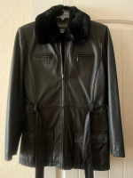 Girl’s Genuine Leather Jacket