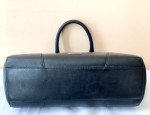 👜Rebecca Minkoff Studded + Zippers Black Leather Satchel/Crossb