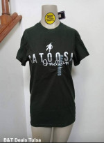 NWT Catoosa Indians Green T Shirt Adult Small 1 For 15 2 For $25
