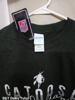 NWT Catoosa Indians Green T Shirt Adult Small 1 For 15 2 For $25