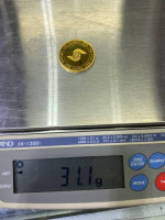 Troy ounce if pure gold