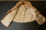 Vintage Natural Mink Brown Stole Wrap Shawl Cape Fur, Origin USA