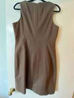 Rafaella -Brown Summer Dinner Dress