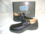 DR. COMFORT MENS BLACK CASUAL SHOE SIZE 9.5 W #9210